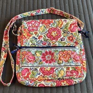 Vera Bradley Colorful Floral Crossbody Bag